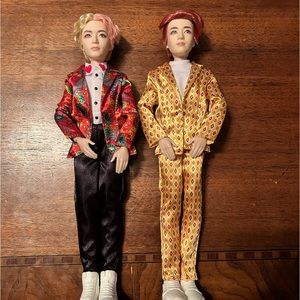 JungKook and V Mattel Dolls